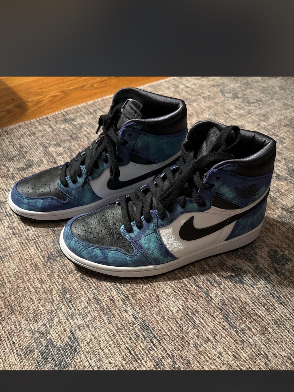 BRAND NEW Nike Air Jordan 1 Retro High Tie Dye Women’s 8.5